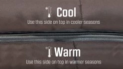 Outwell Contour Supreme Slaapzak - Grijs -Buitenwinkel 1069 1900 5709388112675 contour supreme coffee feature photo9