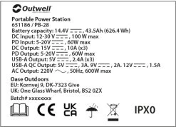 Outwell Akira 600 Power Station Draagbare Lithiumaccu -Buitenwinkel 1069 1900 ce4a61b9 65c9 4b89 83ec e47ef4f1cad0 1280x960