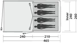 Easy Camp Galaxy 400 Steel Blue Tunneltent - 4 Personen -Buitenwinkel 1179 1900 e5f08167 cd39 48bb 9924 b67496b9e714 1280x960