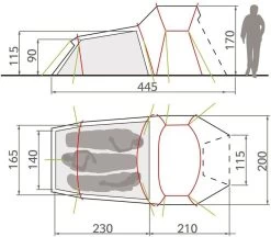 Vaude Chapel L XT Koepeltent - 3 Persoons -Buitenwinkel 12823 5 resultaat