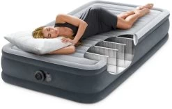 Intex Comfort Plush Luchtbed - Eenpersoons - Ingebouwde Elektrische Pomp -Buitenwinkel 1320 1900 67766 inuse 2023 300