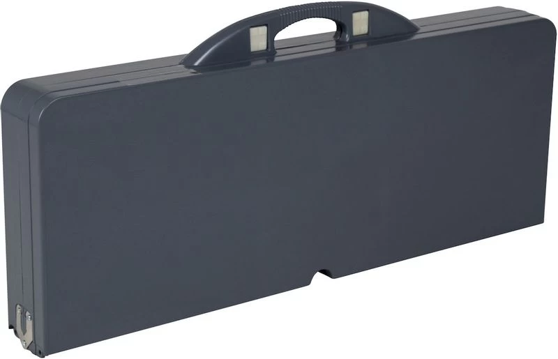 Bo-Camp 130 X 85 Inklapbare Picknicktafel - Grijs 3 Bo-Camp 130 X 85 Inklapbare Picknicktafel - Grijs - Afbeelding 3