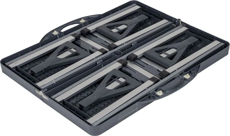 Bo-Camp 130 X 85 Inklapbare Picknicktafel - Grijs 4 Bo-Camp 130 X 85 Inklapbare Picknicktafel - Grijs - Afbeelding 4