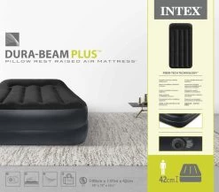 Intex Pillow Rest Raised Luchtbed - Eenpersoons -Buitenwinkel 1669 1900 64122nd pkg 2023 300