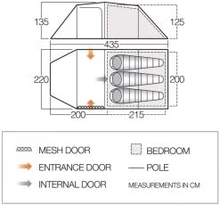 Vango Omega 350 Tunneltent - 3 Persoons - Groen -Buitenwinkel 1900 1783 omega 350 1