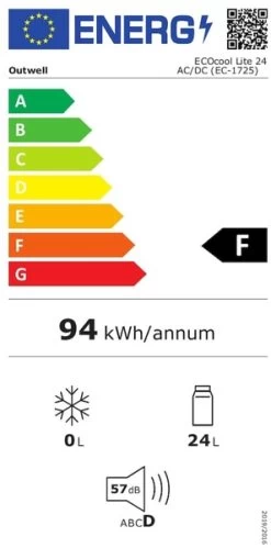 Outwell Ecocool Lite Elektrische Koelbox - 24 Liter - Donkerblauw -Buitenwinkel 1900 950 ecocool blauw 5