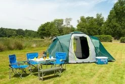 Coleman Spruce Falls 4 Vis-a-vis Tent - 4 Persoons 7 Coleman Spruce Falls 4 Vis-a-vis Tent - 4 Persoons -Buitenwinkel 799 1200 spruce falls 3