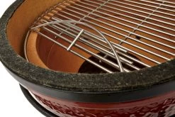 Kamado Joe Junior Barbecue -Buitenwinkel 800 1200 kamadojoejr grillgrateheatdeflectorstand3 cmyk