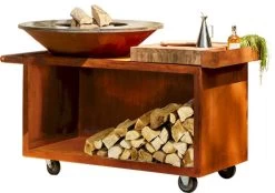 Buitenwinkel 24 OFYR Island Corten 100 Pro Teak Wood