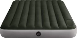 Intex Downy Luchtbed - Tweepersoons - Ingebouwde Voetpomp