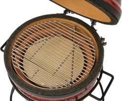 Kamado Joe Junior Barbecue -Buitenwinkel 900 1081 kamadojoejr grillgrateheatdeflector cmyk