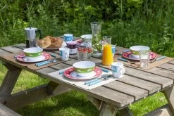 Bo-Camp Happy Camp Melamine Serviesset - 12-delig -Buitenwinkel 900 1350 6181380 07