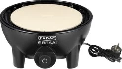 CADAC E-Braai Elektrische Barbecue - Zwart -Buitenwinkel 900 1500 5840 20 04 e braai 40 pizza stone