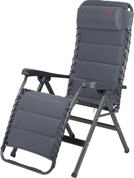 Crespo Air-Deluxe AP-232 Relaxstoel - Grijs 2 Crespo Air-Deluxe AP-232 Relaxstoel - Grijs - Afbeelding 2