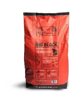 Kamado Joe Big Block Houtskool 9 Kg -Buitenwinkel 900 681 900 716 big block charcoal bag back