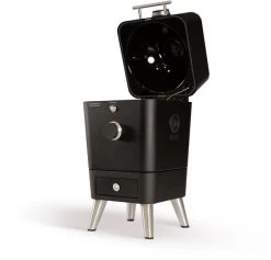 Everdure 4K Houtskool Barbecue Met Beschermhoes - Mat Zwart -Buitenwinkel 9312646033740 5 copy