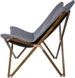 Bo-Camp Urban Outdoor Bloomsbury Vlinderstoel - Grijs - M -Buitenwinkel 942 900 1200369 4