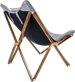 Bo-Camp Urban Outdoor Bloomsbury Vlinderstoel - Grijs - M -Buitenwinkel 988 900 1200369 7