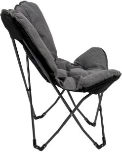 Bo-Camp Urban Outdoor Grainger Vlinderstoel - Antraciet -Buitenwinkel bo camp grainger vlinderstoel grijs 8