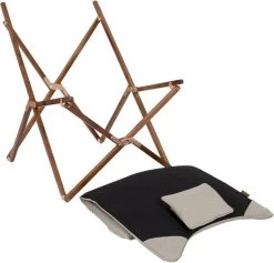 Bo-Camp Urban Outdoor Bloomsbury Vlinderstoel - Beige - M -Buitenwinkel bo camp bloomsburry relaxstoel m beige 2 1
