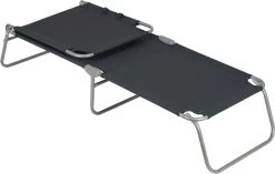 Bo-Camp Vouwbed - Grijs -Buitenwinkel bo camp vouwbed grijs