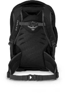 Osprey Farpoint Backpack - 40 Liter- Zwart -Buitenwinkel osprey farpoint 40 zwart 2