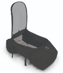 Osprey Farpoint Trek Pack Backpack - 75 Liter - Zwart -Buitenwinkel osprey farpointtrek 75l zwart 4