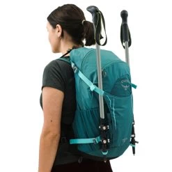 Osprey Hikelite Wandelrugzak - 26 Liter - Zwart -Buitenwinkel osprey hikelite features 26 2
