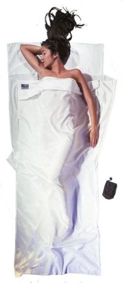 Cocoon Lakenzak Zijde/Egyptisch Katoen Dekenmodel - Naturel