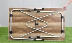 Dometic Zero Light Oak Large Campingtafel - 120 X 70 Cm 10 Dometic Zero Light Oak Large Campingtafel - 120 X 70 Cm -Buitenwinkel zerolightoaklarge