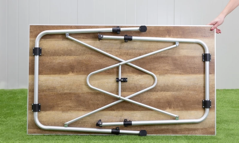 Dometic Zero Light Oak Large Campingtafel - 120 X 70 Cm 3 Dometic Zero Light Oak Large Campingtafel - 120 X 70 Cm - Afbeelding 3