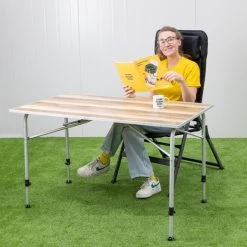 Dometic Zero Light Oak Large Campingtafel - 120 X 70 Cm 12 Dometic Zero Light Oak Large Campingtafel - 120 X 70 Cm -Buitenwinkel zerolightoaklarge 4